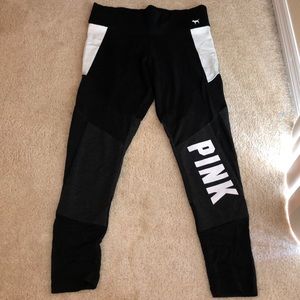 PINK yoga mesh legging